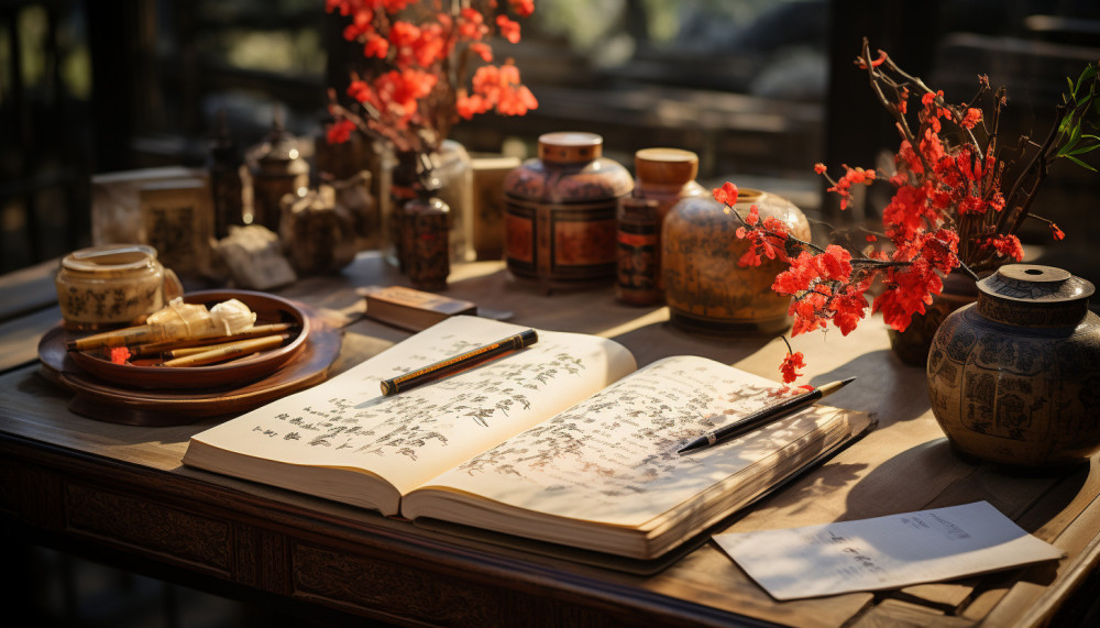 Autres - La calligraphie chinoise : une écriture à grande esthétique