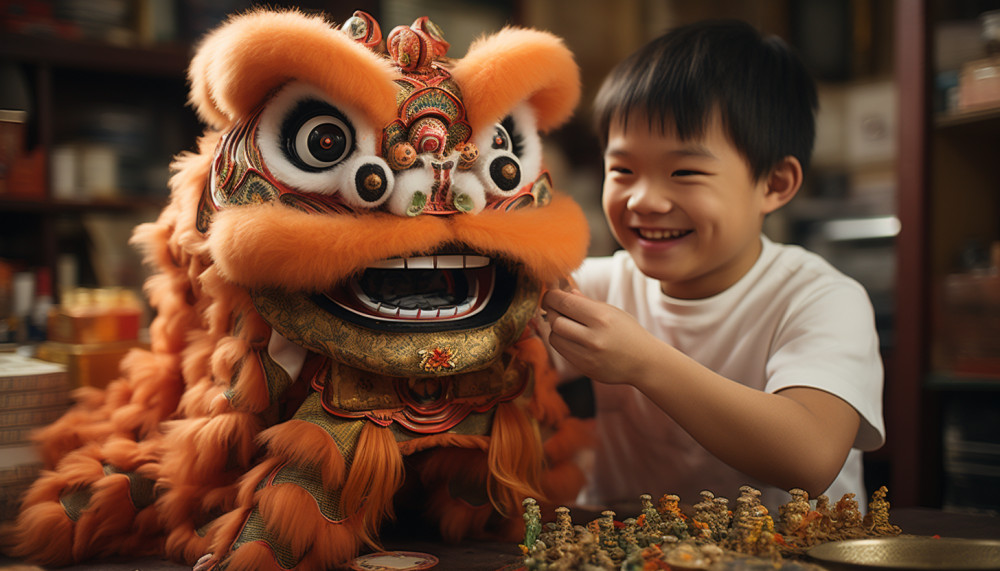 Autres - La danse du lion, une pratique du nouvel an chinois : découvrez